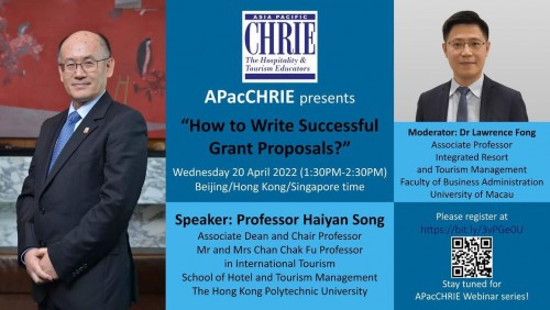 APacCHRIE Webinar Series: How to Write Successful Grant Proposals?